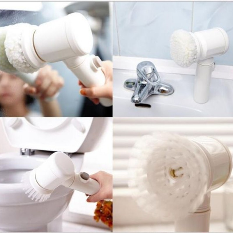 3-in-1 Battery-Powered Household Cleaning Brush
