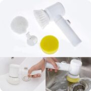 3-in-1 Battery-Powered Household Cleaning Brush